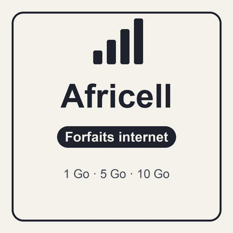 Africell · forfaits internet - Image 1